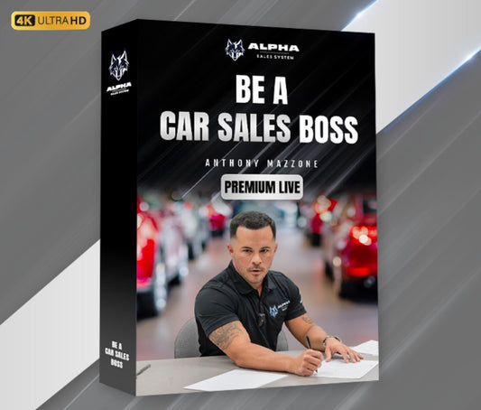 Be a Car Sales Boss